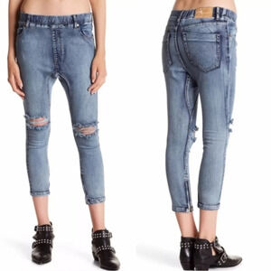 One Teaspoon Phoenix Killers Denim Jogger Pants NWT